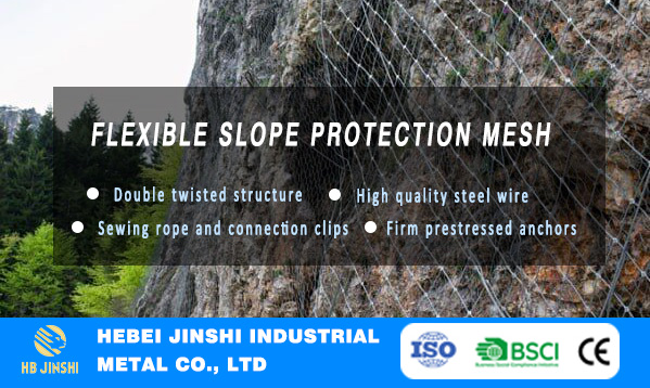 Slope Protection wire mesh 